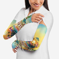 Aloha Hawaii Turtle Arm Sleeves Retro Style - Polynesian Pride