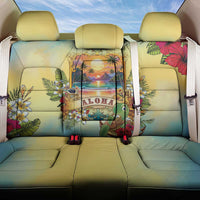 Aloha Hawaii Turtle Back Car Seat Cover Retro Style LT05 One Size Beige - Polynesian Pride