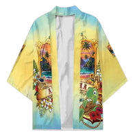 Aloha Hawaii Turtle Kimono Retro Style - Polynesian Pride