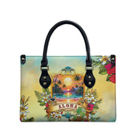 Aloha Hawaii Turtle Leather Bag Retro Style - Polynesian Pride