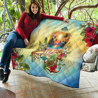 Aloha Hawaii Turtle Quilt Retro Style - Polynesian Pride