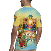 Aloha Hawaii Turtle Rugby Jersey Retro Style LT05 - Polynesian Pride