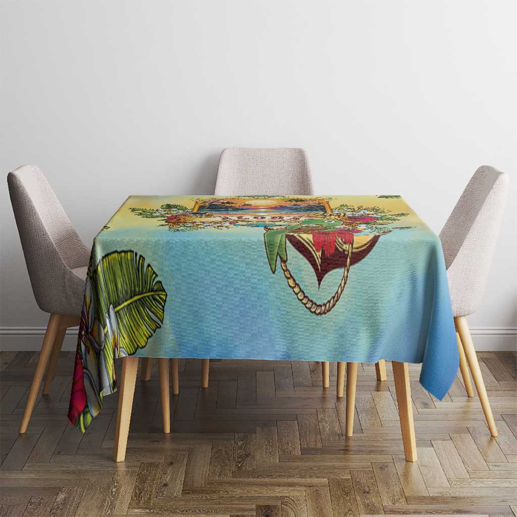 Aloha Hawaii Turtle Tablecloth Retro Style LT05 - Polynesian Pride