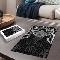 New Zealand Aotearoa Puzzle Maori Manta Ray Moko Black LT05 - Polynesian Pride