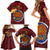 Papua New Guinea Gulf Province Family Matching Short Sleeve Bodycon Dress and Hawaiian Shirt Mix Coat Of Arms Polynesian Pattern LT05 - Polynesian Pride