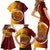 Papua New Guinea Western Province Family Matching Short Sleeve Bodycon Dress and Hawaiian Shirt Mix Coat Of Arms Polynesian Pattern LT05 - Polynesian Pride