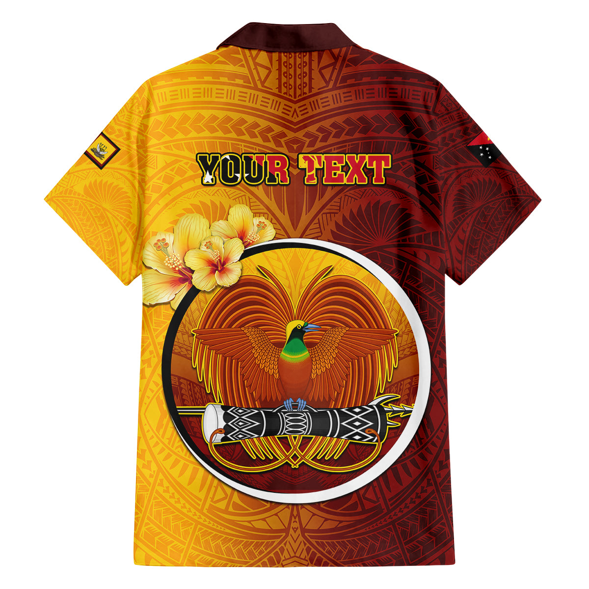 Personalized Papua New Guinea Western Province Family Matching Off Shoulder Long Sleeve Dress and Hawaiian Shirt Mix Coat Of Arms Polynesian Pattern LT05 - Polynesian Pride