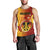 Papua New Guinea Madang Province Men Tank Top Mix Coat Of Arms Polynesian Pattern LT05 - Polynesian Pride