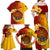 Personalized Papua New Guinea Madang Province Family Matching Off Shoulder Maxi Dress and Hawaiian Shirt Mix Coat Of Arms Polynesian Pattern LT05 - Polynesian Pride