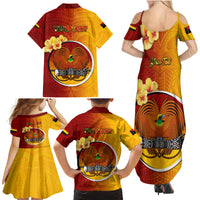 Personalized Papua New Guinea Madang Province Family Matching Summer Maxi Dress and Hawaiian Shirt Mix Coat Of Arms Polynesian Pattern LT05 - Polynesian Pride