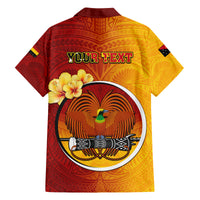 Personalized Papua New Guinea Madang Province Kid Hawaiian Shirt Mix Coat Of Arms Polynesian Pattern LT05 - Polynesian Pride