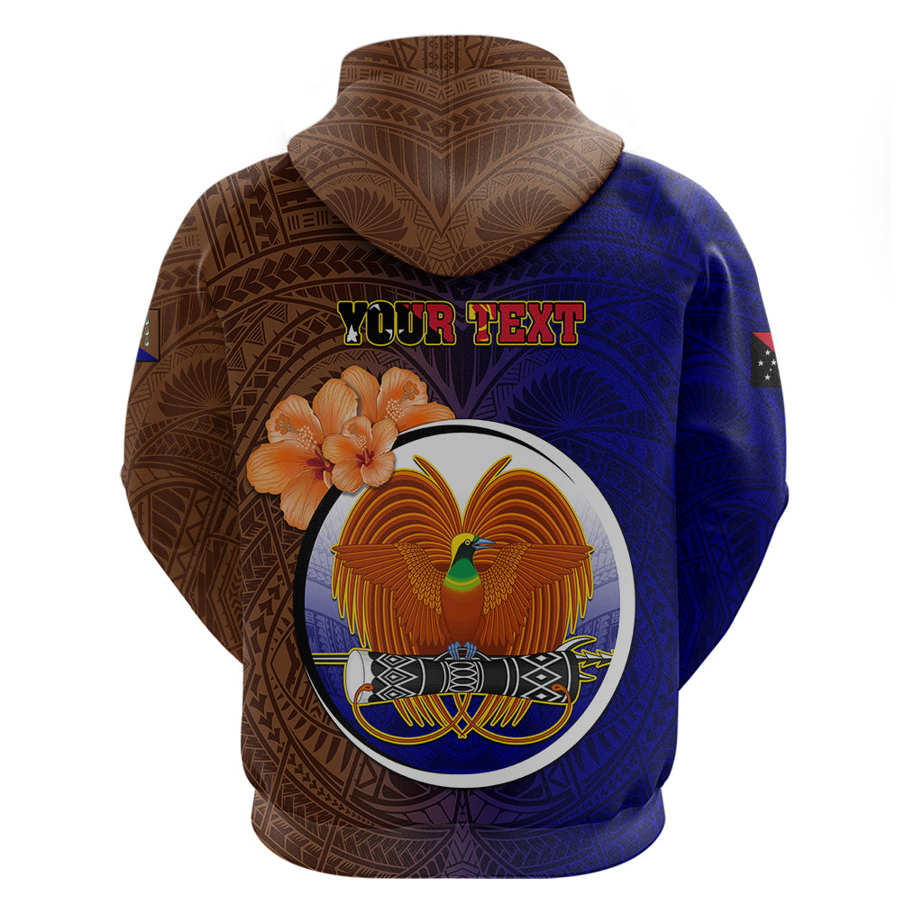 Personalized Papua New Guinea Manus Province Hoodie Mix Coat Of Arms Polynesian Pattern LT05 - Polynesian Pride