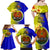 Papua New Guinea Morobe Province Family Matching Off Shoulder Maxi Dress and Hawaiian Shirt Mix Coat Of Arms Polynesian Pattern LT05 - Polynesian Pride