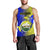 Papua New Guinea Morobe Province Men Tank Top Mix Coat Of Arms Polynesian Pattern LT05 - Polynesian Pride