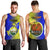 Personalized Papua New Guinea Morobe Province Men Tank Top Mix Coat Of Arms Polynesian Pattern LT05 - Polynesian Pride