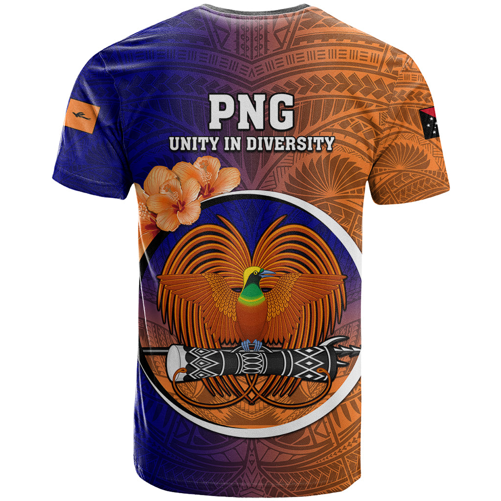 Papua New Guinea New Ireland Province T Shirt Mix Coat Of Arms Polynesian Pattern LT05 - Polynesian Pride