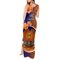 Papua New Guinea New Ireland Province Tank Maxi Dress Mix Coat Of Arms Polynesian Pattern LT05 - Polynesian Pride