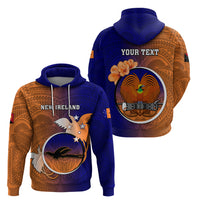 Personalized Papua New Guinea New Ireland Province Hoodie Mix Coat Of Arms Polynesian Pattern LT05 - Polynesian Pride
