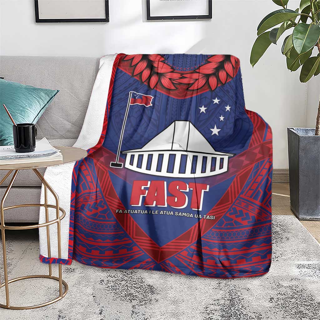 FAST Party Samoa Blanket Samoan Coat Of Arms Ulafala Style