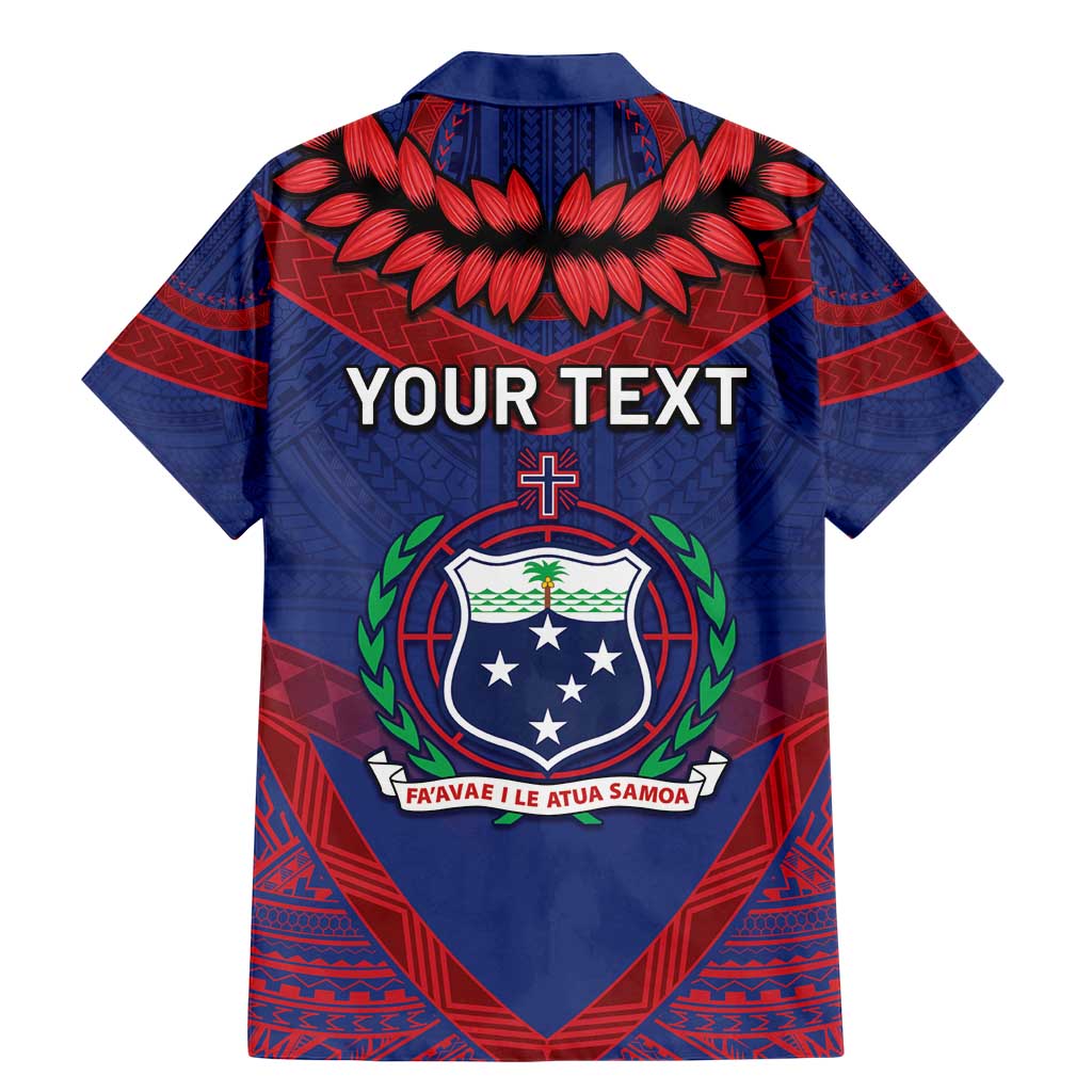 Personalised FAST Party Samoa Family Matching Mermaid Dress and Hawaiian Shirt Samoan Coat Of Arms Ulafala Style