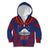 Personalised FAST Party Samoa Kid Hoodie Samoan Coat Of Arms Ulafala Style