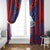 FAST Party Samoa Window Curtain Samoan Coat Of Arms Ulafala Style