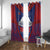 FAST Party Samoa Window Curtain Samoan Coat Of Arms Ulafala Style