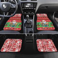 Mele Kalikimaka Hawaii Christmas Car Mats Funny Santa 67 Gen Alpha Slang - Polynesian Pride