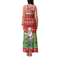 Mele Kalikimaka Hawaii Christmas Family Matching Tank Maxi Dress and Hawaiian Shirt Funny Santa 67 Gen Alpha Slang - Polynesian Pride