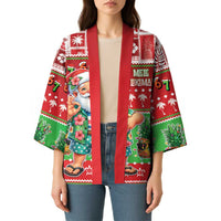 Mele Kalikimaka Hawaii Christmas Kimono Funny Santa 67 Gen Alpha Slang - Polynesian Pride