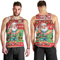 Mele Kalikimaka Hawaii Christmas Men Tank Top Funny Santa 67 Gen Alpha Slang - Polynesian Pride