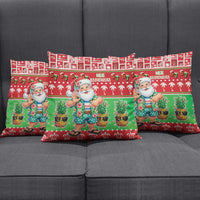 Mele Kalikimaka Hawaii Christmas Pillow Cover Funny Santa 67 Gen Alpha Slang - Polynesian Pride