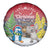 Christmas In July Spare Tire Cover Funny Dabbing Dance Koala And Blue Penguins