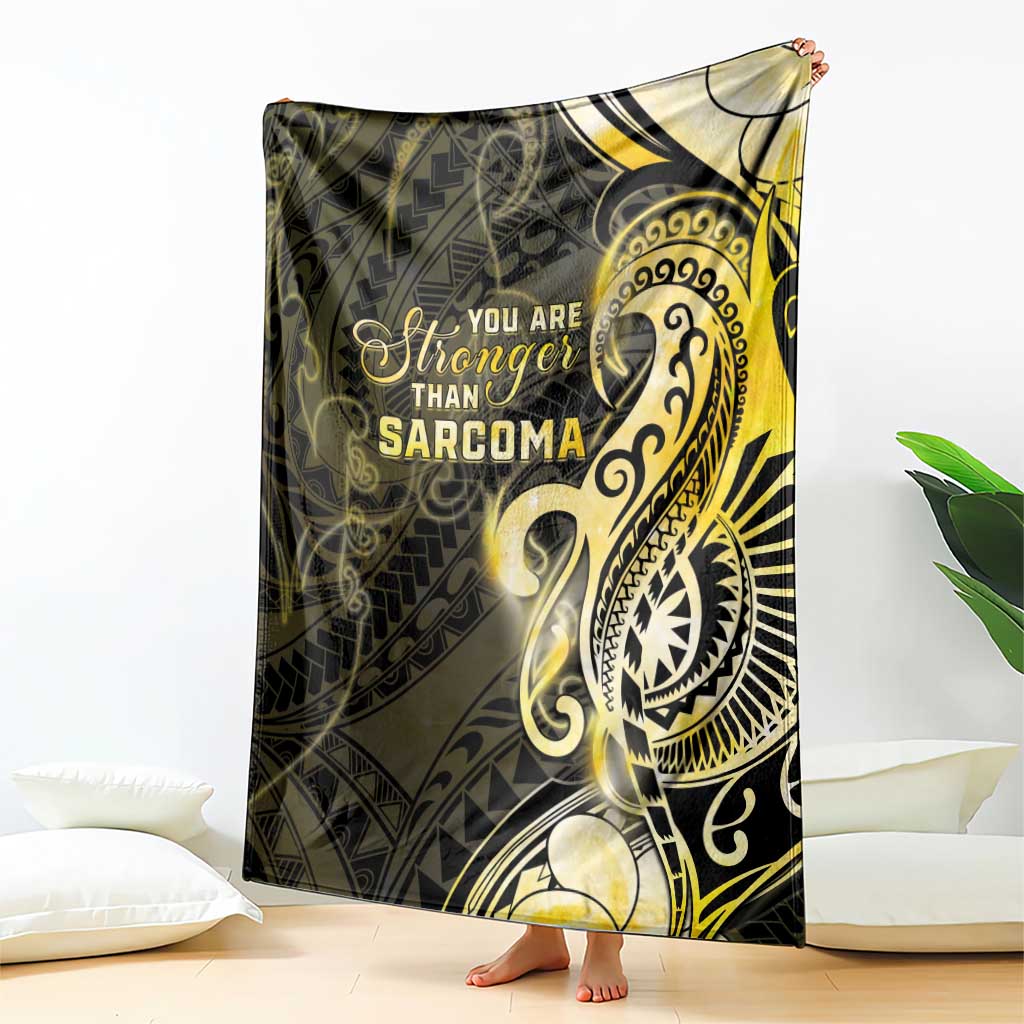 Sarcoma Awareness Blanket You Are Stronger Than Sarcoma