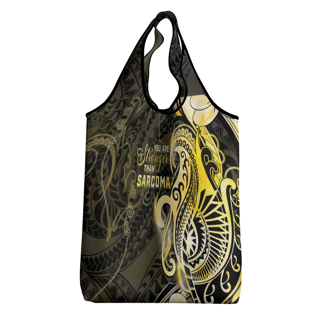 Sarcoma Awareness Grocery Bag You Are Stronger Than Sarcoma LT05 - Polynesian Pride