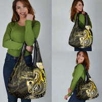Sarcoma Awareness Grocery Bag You Are Stronger Than Sarcoma LT05 - Polynesian Pride
