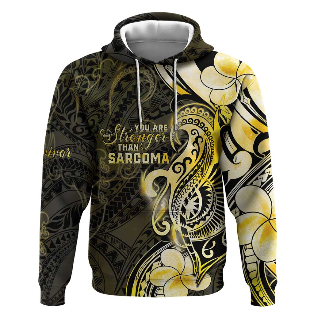 Sarcoma Awareness Hoodie You Are Stronger Than Sarcoma