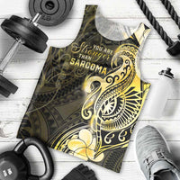 Sarcoma Awareness Men Tank Top You Are Stronger Than Sarcoma LT05 - Polynesian Pride