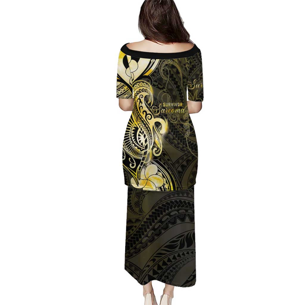 Sarcoma Awareness Puletasi You Are Stronger Than Sarcoma LT05 - Polynesian Pride