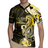 Sarcoma Awareness Rugby Jersey You Are Stronger Than Sarcoma
