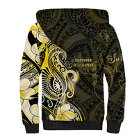 Sarcoma Awareness Sherpa Hoodie You Are Stronger Than Sarcoma LT05 - Polynesian Pride