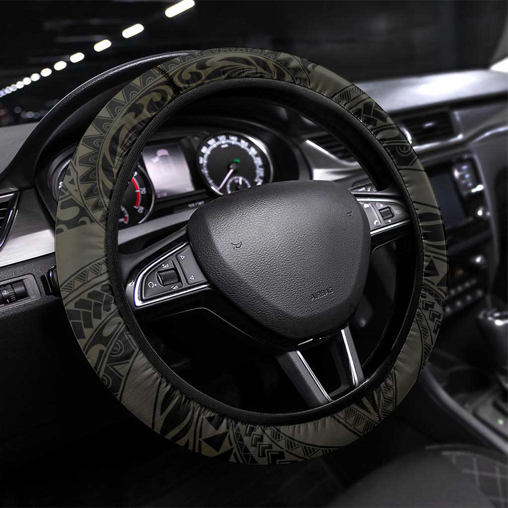 Sarcoma Awareness Steering Wheel Cover You Are Stronger Than Sarcoma LT05 Universal Fit Yellow - Polynesian Pride
