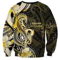 Sarcoma Awareness Sweatshirt You Are Stronger Than Sarcoma LT05 - Polynesian Pride