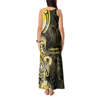 Sarcoma Awareness Tank Maxi Dress You Are Stronger Than Sarcoma LT05 - Polynesian Pride