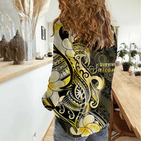 Sarcoma Awareness Women Casual Shirt You Are Stronger Than Sarcoma