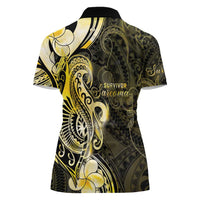 Sarcoma Awareness Women Polo Shirt You Are Stronger Than Sarcoma