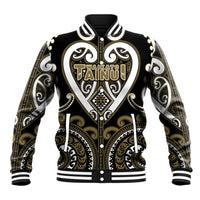 Custom Aotearoa Waikato Tainui Baseball Jacket Maori Tribal Pattern