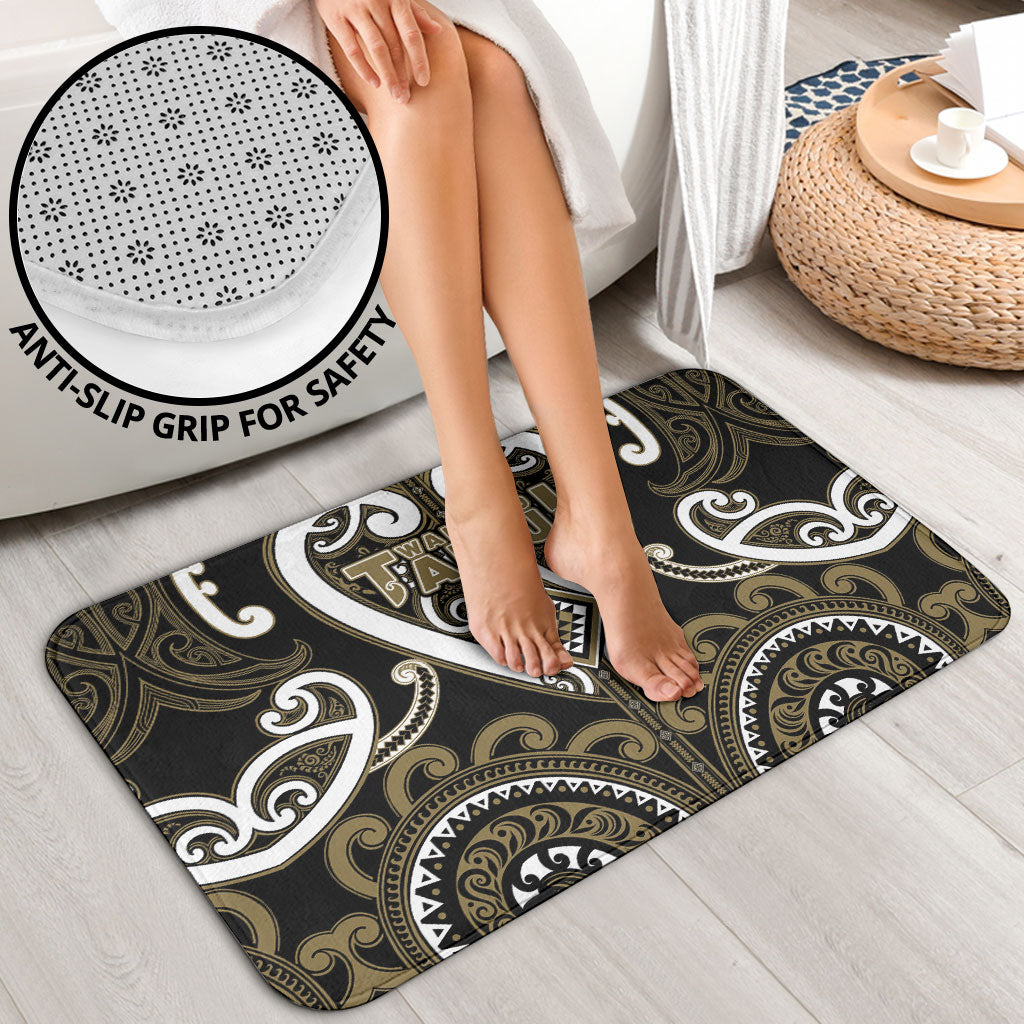 Aotearoa Waikato Tainui Bathroom Set Maori Tribal Pattern
