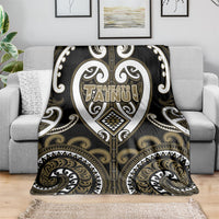 Aotearoa Waikato Tainui Blanket Maori Tribal Pattern