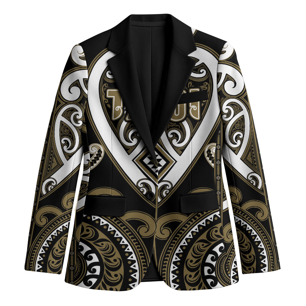 Custom Aotearoa Waikato Tainui Blazer Maori Tribal Pattern